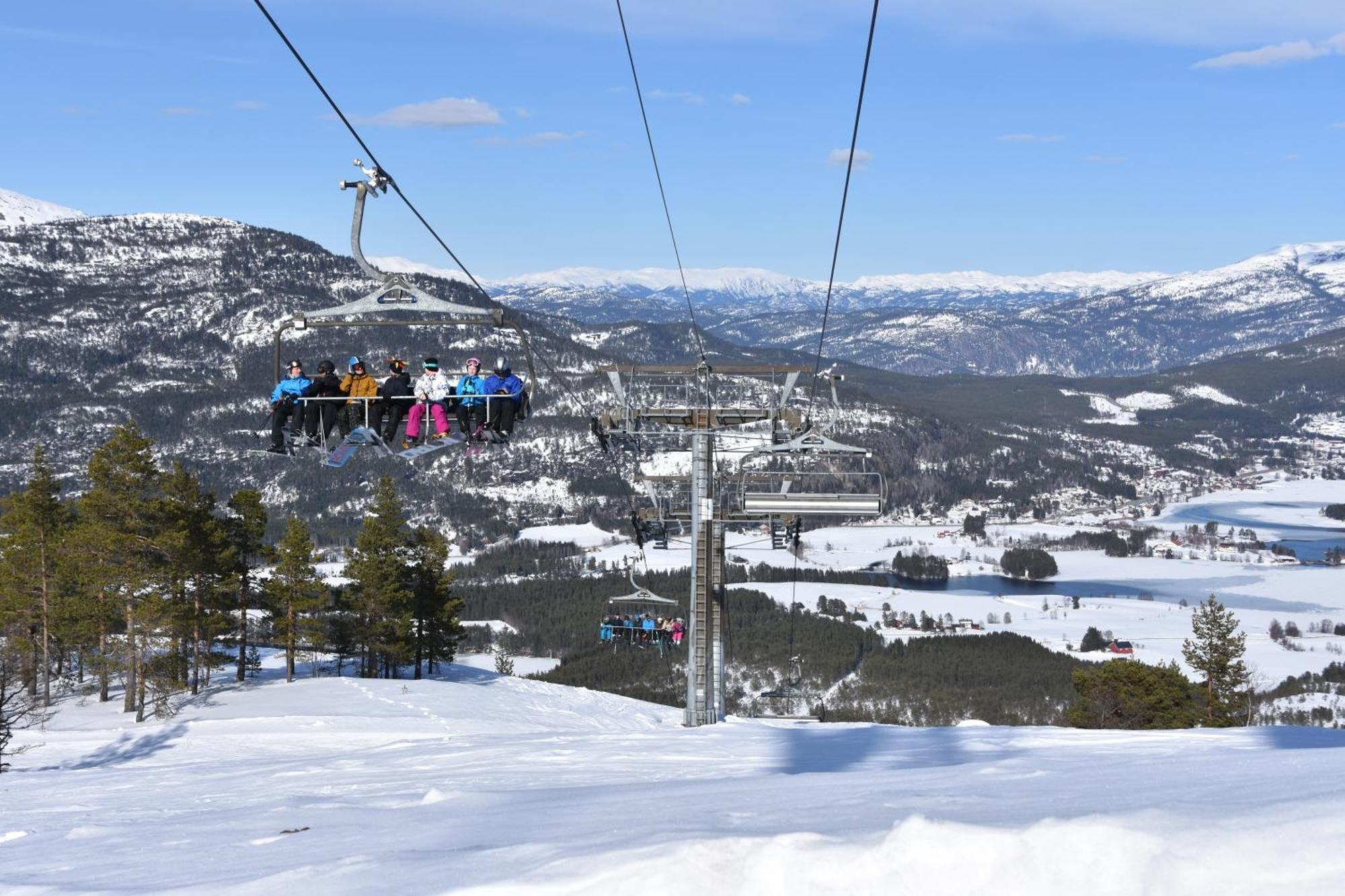 New&Cozy Apartment Near Vradal Panorama Ski Resort, Golf And Beach Eksteriør bilde